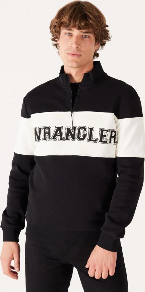 Regular Fit Normal Kesim %100 Pamuk Içi Polarlı Dik Yaka Siyah Sweatshirt