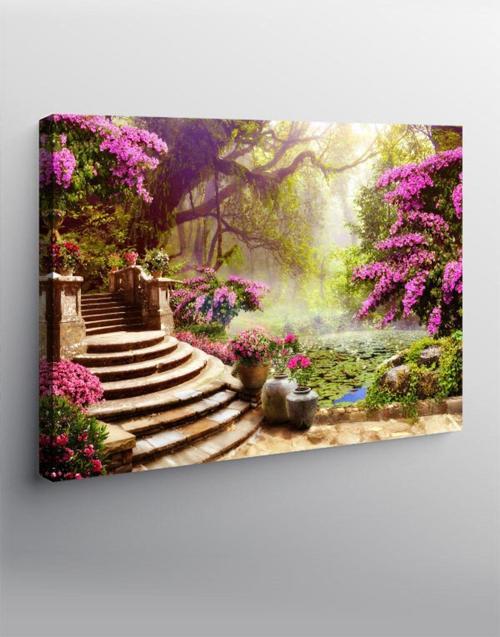 Kanvas Tablo Orman Manzarası