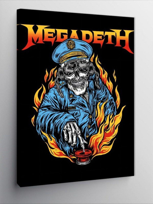 Kanvas Tablo Megadeth