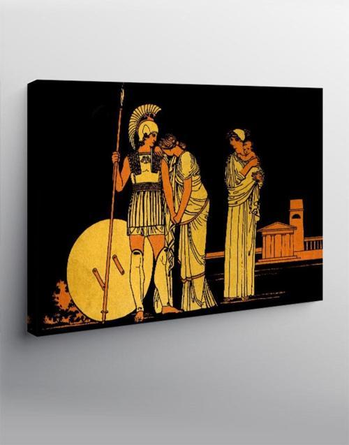 Kanvas Tablo Yunan Mitolojisi