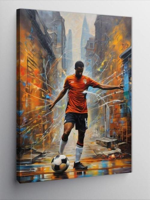 Kanvas Tablo Futbol Temalı