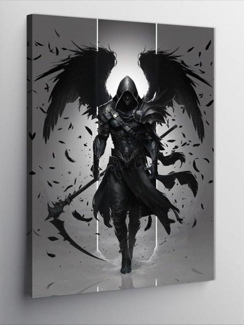 Kanvas Tablo Ölüm Meleği Assassin