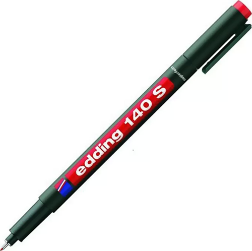 140S ASETAT KALEMİ 0.3mm KIRMIZI