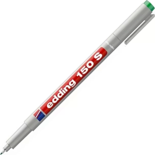 150S SİLİNEBİLİR ASETAT KALEMİ (NON PERMANENT) 0.3mm YEŞİL