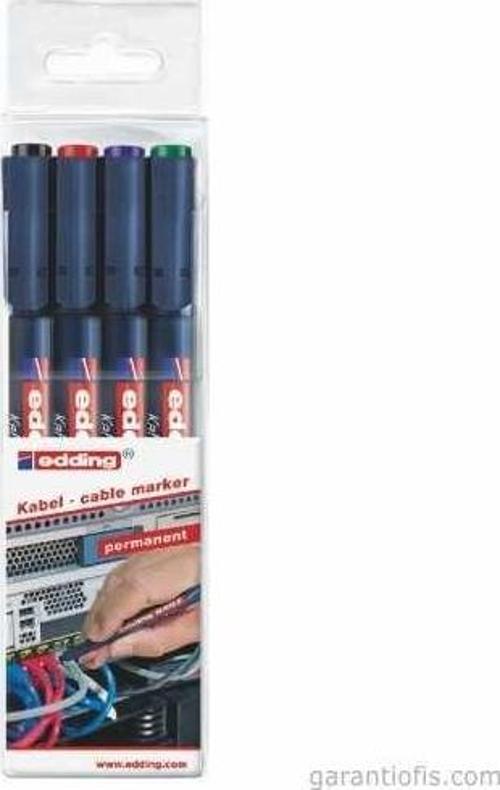 8407 Kablo Kalemi (4 lü Karışık Paket)