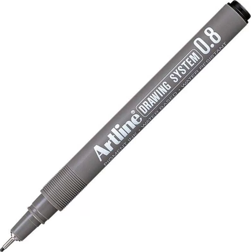 238 Çizim Kalemi Drawing System 0.8 mm Siyah