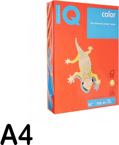 Mondi Fotokopi Kağıdı A4 80 gr 500'lü Coral Kırmızı 2