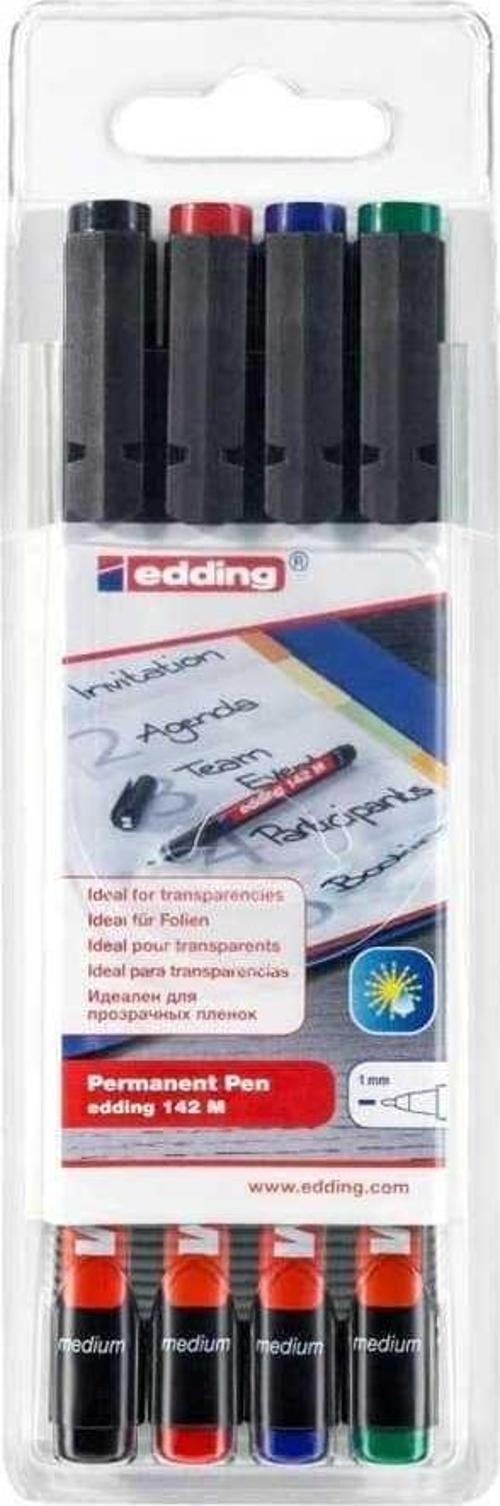 Asetat Kalemi 1 mm 4'lü