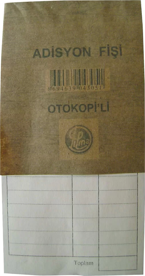 Adisyon Fişi Otokopili