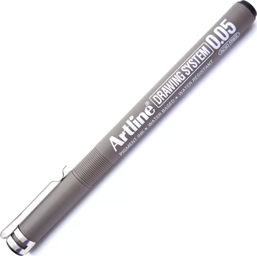 Çizim Kalemi 0.05 mm Siyah EK-2305