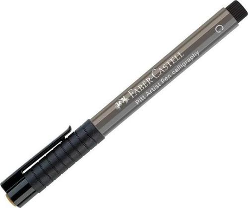 Faber-Castell Pitt Kaligrafi Çizim Kalemi Sıcak Gri III