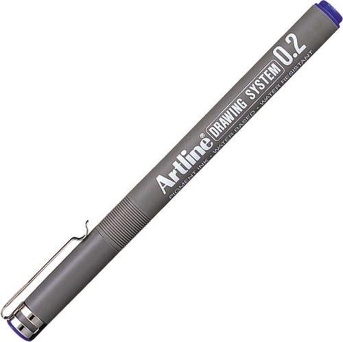 232 Çizim Kalemi Drawing System 0.2 mm Mavi