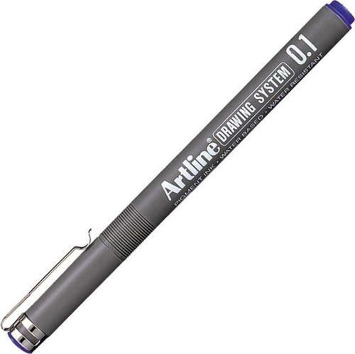 231 Çizim Kalemi Drawing System 0.1 mm Mavi