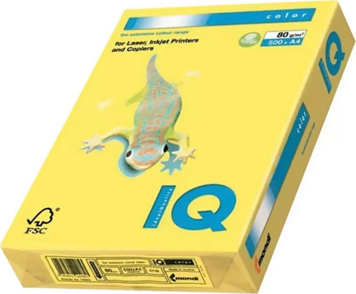 İQ RENKLİ FOTOKOPİ KAĞIDI A4 80gr ALTIN GO22