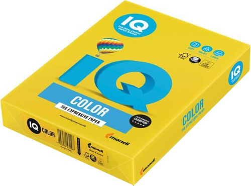 İQ RENKLİ FOTOKOPİ KAĞIDI A4 80gr HARDAL 500LÜ