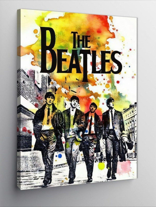 Kanvas Tablo The Beatles Müzik Grubu