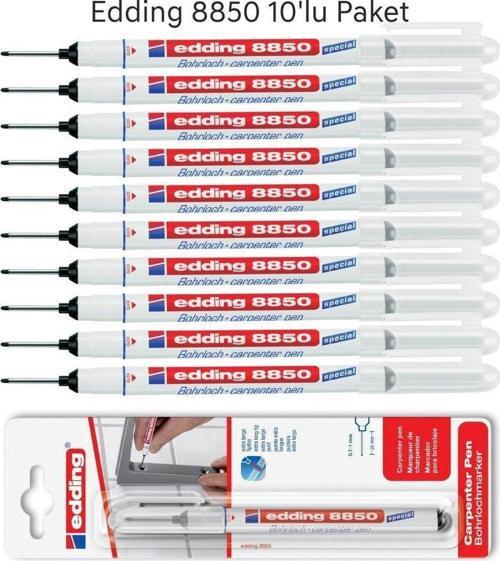 8850 Montaj İşaretleme ve Marangoz Kalemi 10'lu Paket