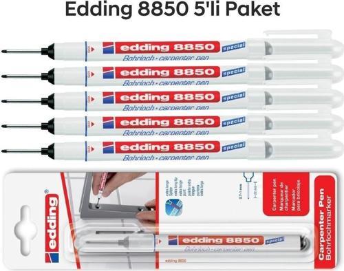 8850 Montaj İşaretleme ve Marangoz Kalemi 5'li Paket