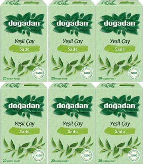 Yumuşak Içimli Yeşil Çay X 6 Adet