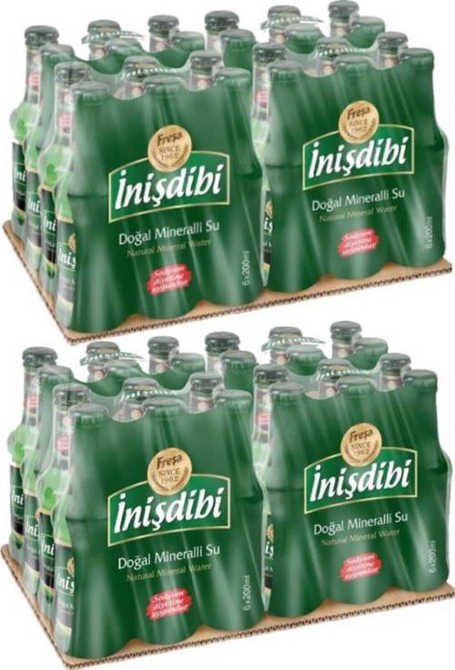 Inişdibi Maden Suyu 200 Ml X 2 Koli (48 Adet)