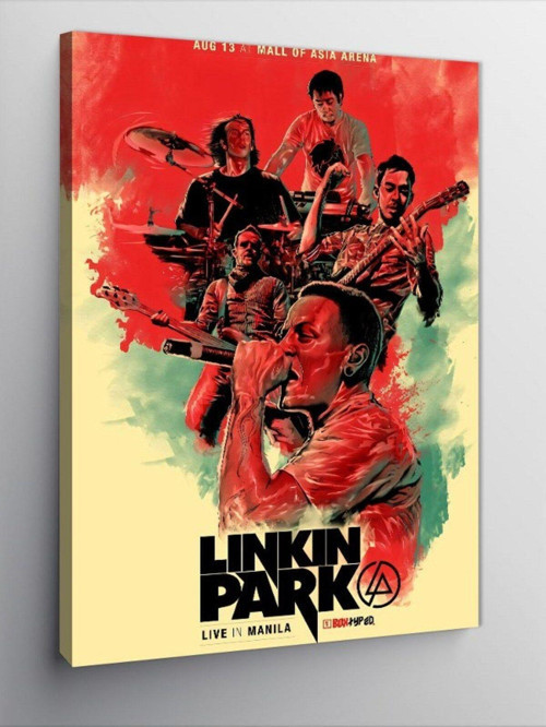Kanvas Tablo Linkin Park Müzik Grubu