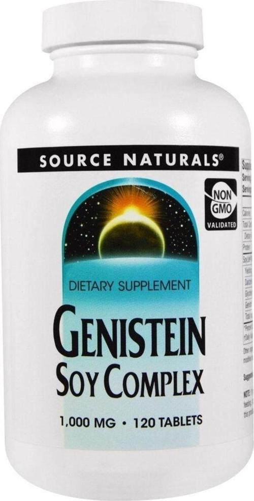 Genistein Soy Complex, Organik 1,000 Mg, Soya Kompleksi Supplement Fiber Ultra Premium Hammadde