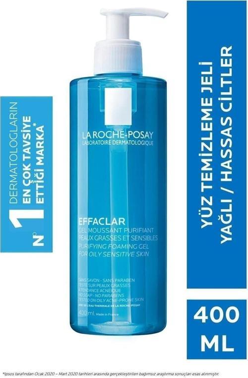 Effaclar Jel Temizleme Jeli Yağlı/Akneye Eğilim Gösteren Ciltler 400 Ml 3337872411991