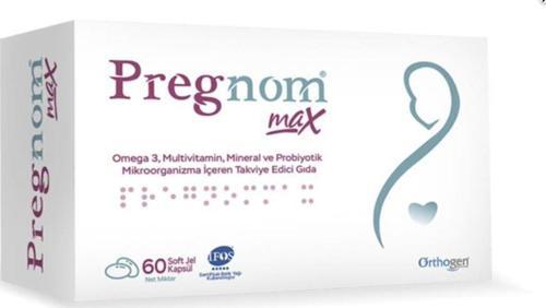 Pregnom Max 60 Soft Jel Kapsül