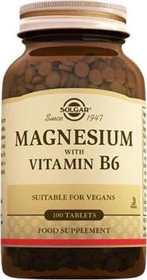 Magnesium With Vitamin B6 100 Tablet