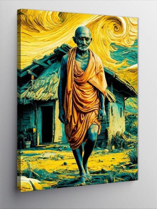 Kanvas Tablo Mahatma Gandi