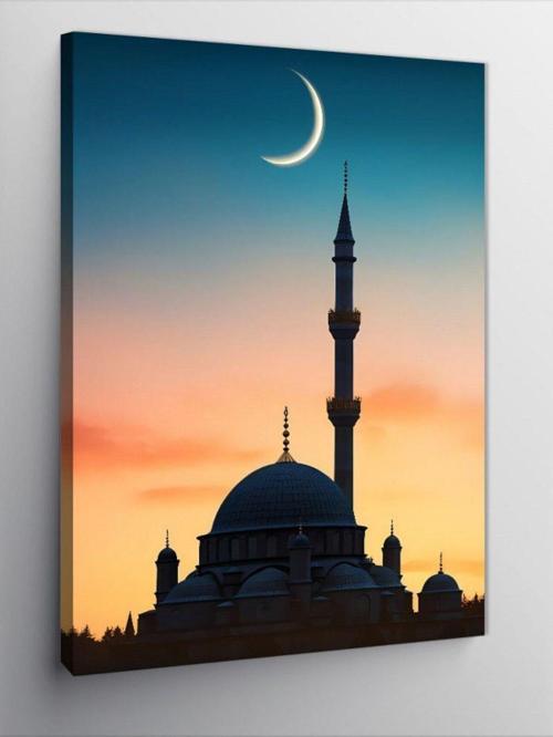 Kanvas Tablo Ay Ve Cami