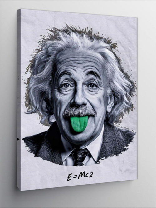Kanvas Tablo Albert Einstein