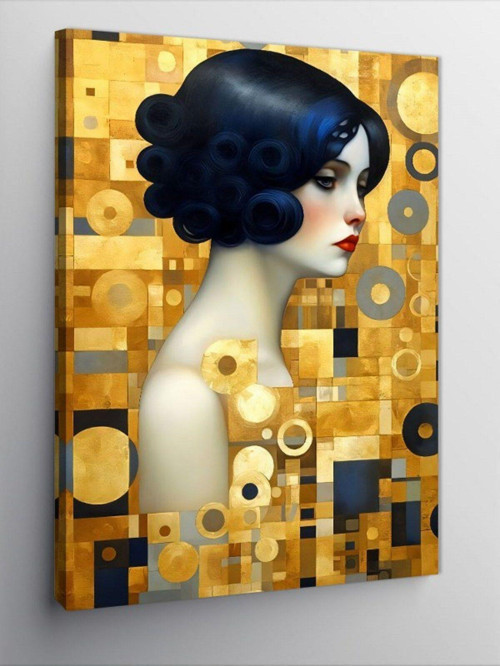 Kanvas Tablo Gustav Klimt Kadın