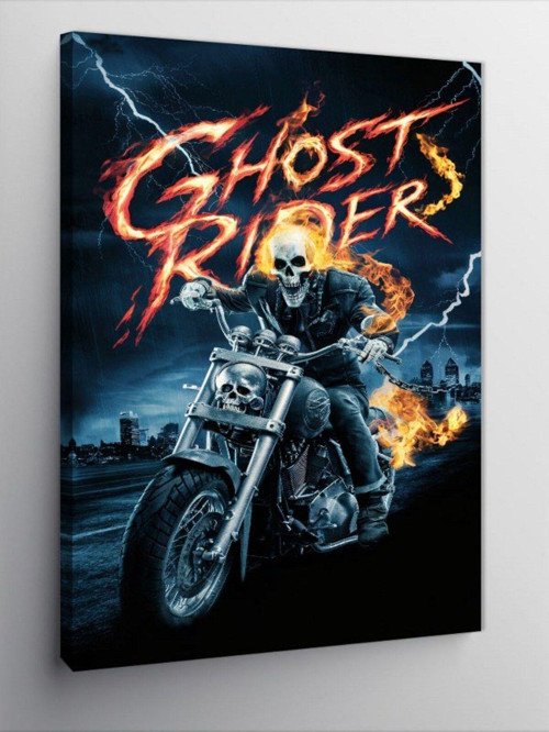 Kanvas Tablo Ghost Rider