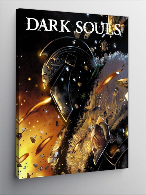 Kanvas Tablo Dark Souls Oyun Posteri