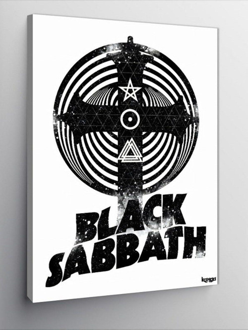 Kanvas Tablo Black Sabbath Müzik Grubu