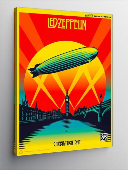 Kanvas Tablo Led Zeppelin Müzik Grubu