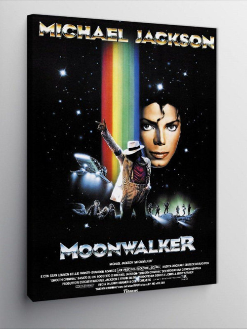 Kanvas Tablo Michael Jackson Moonwalker