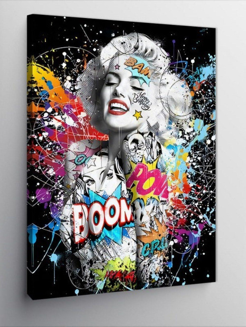 Kanvas Tablo Marilyn Monroe Efekt