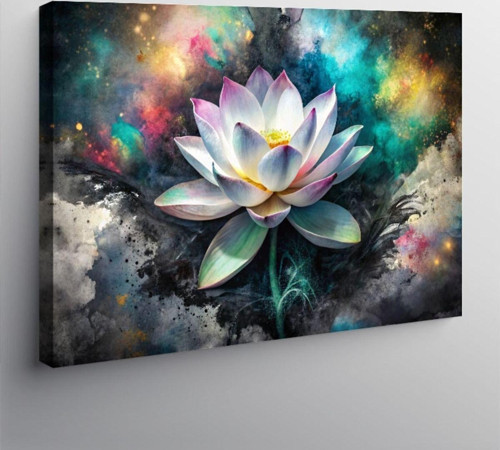Kanvas Tablo Lotus Çiçeği