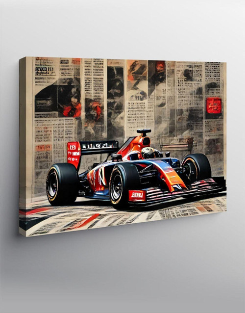 Kanvas Tablo Formula 1