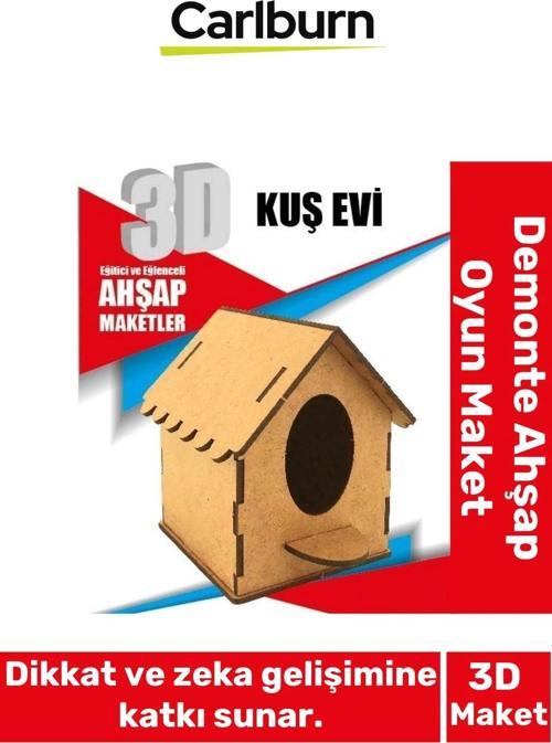 3 Boyut Eğitici Öğretici Zeka Geliştirici Boyanabilir Ebeveyn Çocuk Puzzle Demonte Ahşap Oyun Maket