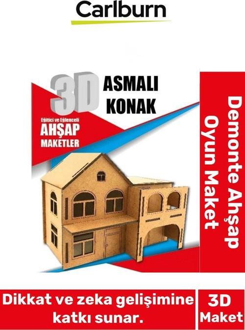 3 Boyut Eğitici Öğretici Zeka Geliştirici Boyanabilir Ebeveyn Çocuk Puzzle Demonte Ahşap Oyun Maket