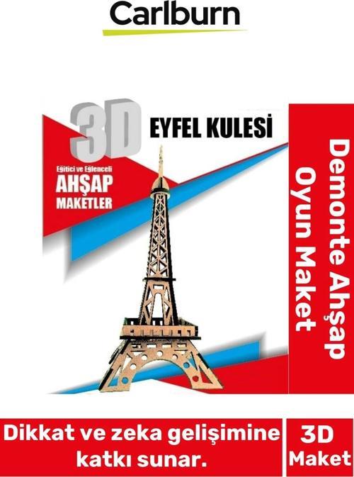 3 Boyut Eğitici Öğretici Zeka Geliştirici Boyanabilir Ebeveyn Çocuk Puzzle Demonte Ahşap Oyun Maket