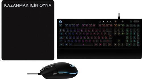 G G102 Oyuncu Mouse ve G213 Oyuncu Klavyesi Seti (Mouse Pad Hediyeli)
