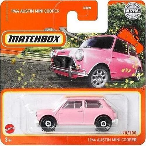 - 1964 Austin Mini Cooper - Pembe (1/64)