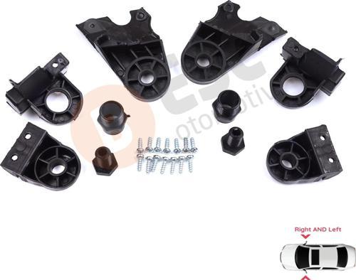Mercedes C Class W205 C205 S205 A205 2013-2023 A2058200514 İçin Sağ Sol Ön Far Ayak Tamir Seti