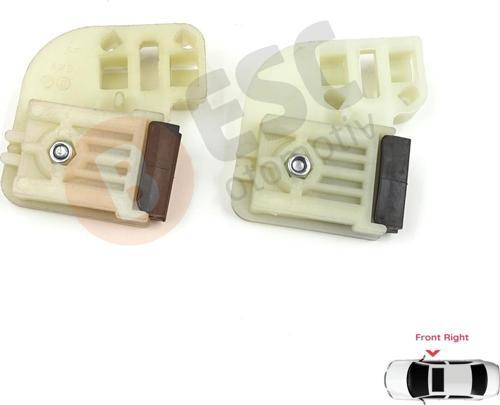 VW Transporter T5 T6 Caravelle Multivan 2003-2024 7H0837754 İçin Ön Sağ Cam Kriko Klips Ayak Seti