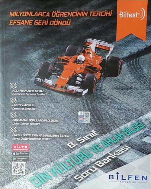 8. Sınıf Biltest Din Kültürü ve Ahlak Bilgisi Soru Bankası