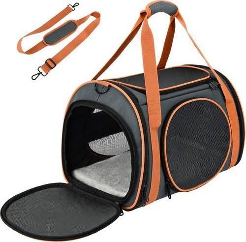 Okmee 4 Kapılı Kedi Taşıma Çantası 45 x 28 x 28 CM